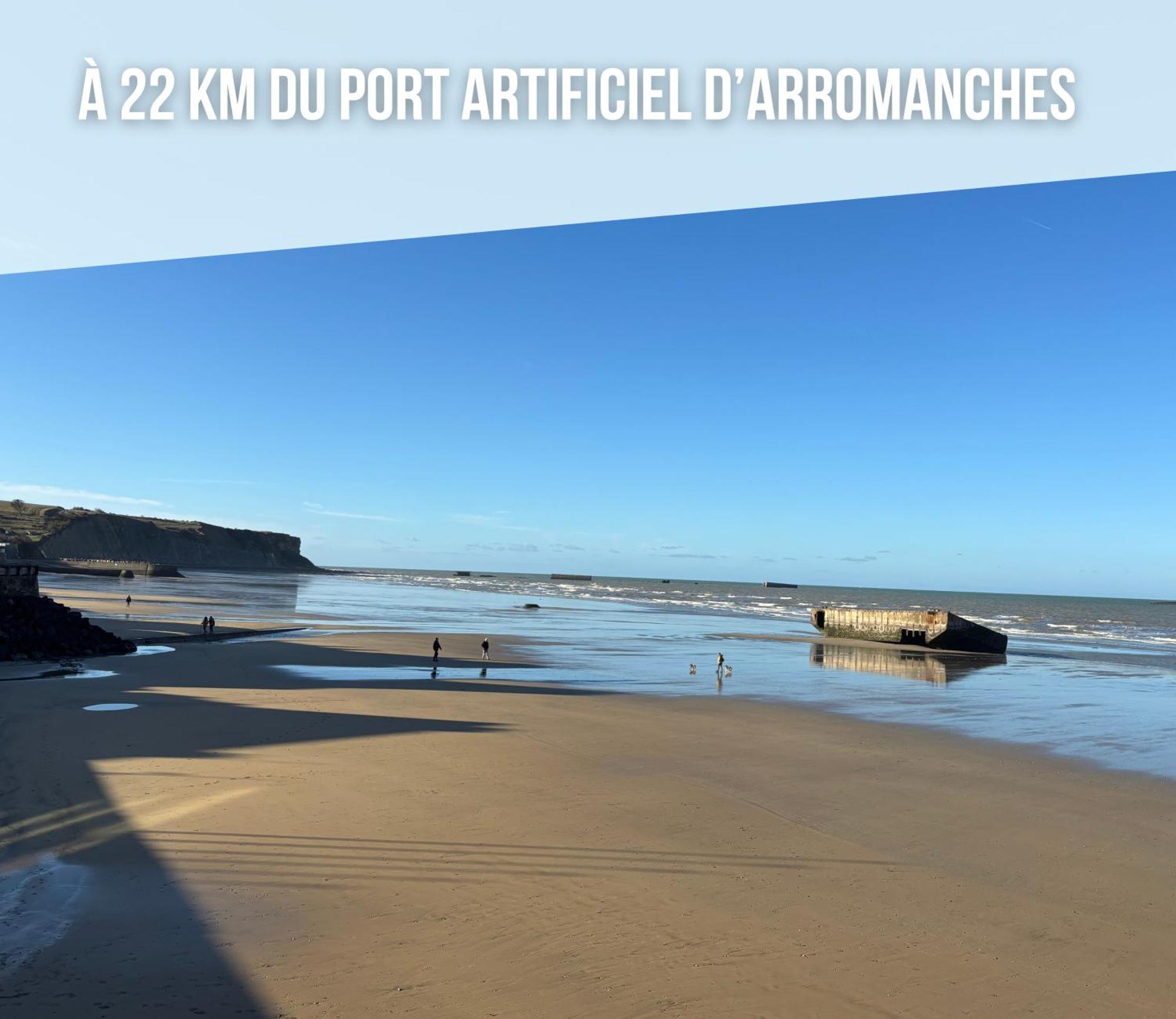 Sweet Omaha Belle Maison Recente Lumineuse Et Cosy Bien Equipee Jardin Clos 15 Mn A Pied Plage Omaha Beach Et Proche De Bayeux & Port En Bessin Сен-Лоран-сюр-Мер Экстерьер фото