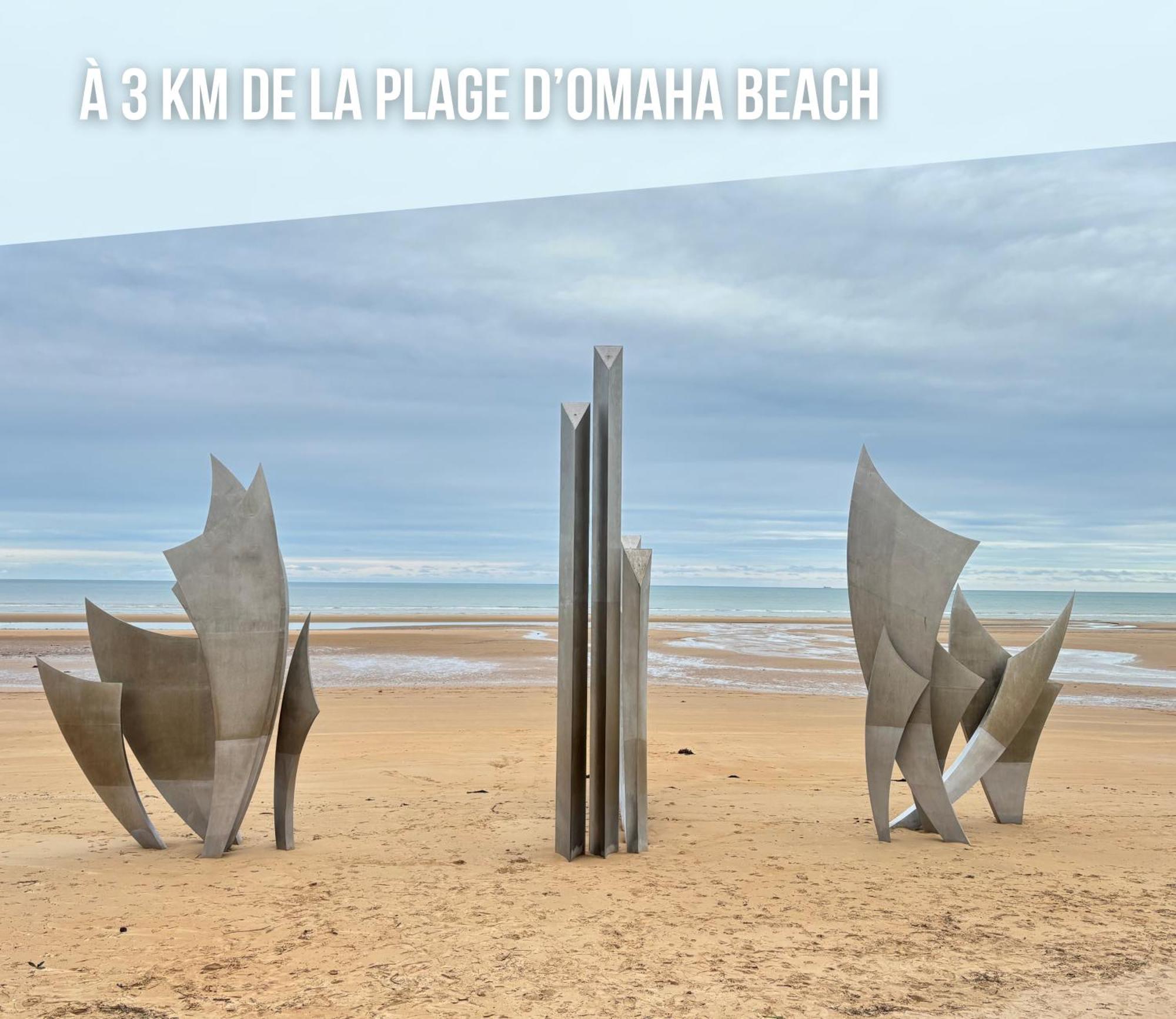 Sweet Omaha Belle Maison Recente Lumineuse Et Cosy Bien Equipee Jardin Clos 15 Mn A Pied Plage Omaha Beach Et Proche De Bayeux & Port En Bessin Сен-Лоран-сюр-Мер Экстерьер фото